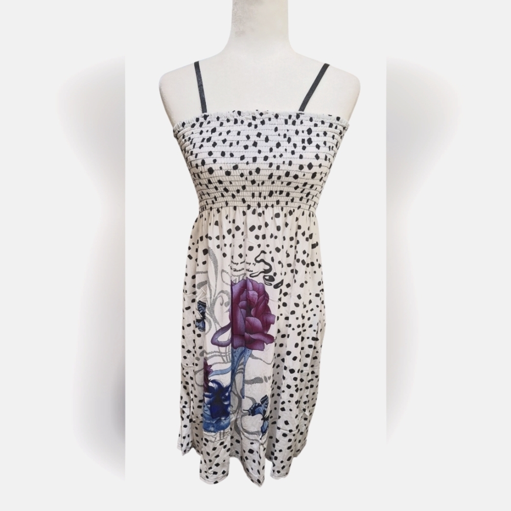 SIROU FLORAL SUNDRESS - SIZE L.
